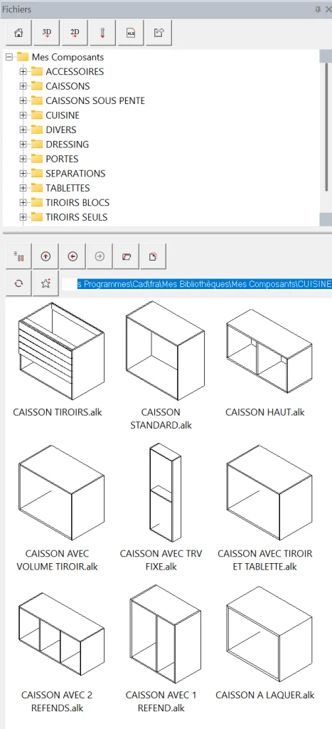 3D design, cut lists, drawings, CNC. Everything you need to produce faster. - The reusable, customizable and endlessly extensible library
