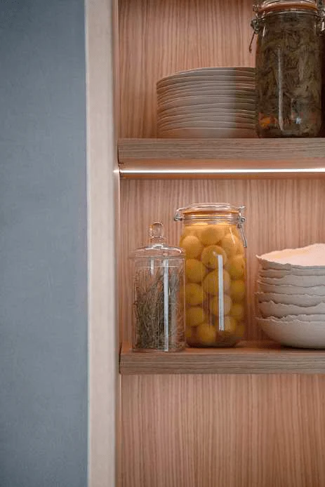 Custom cupboard detail